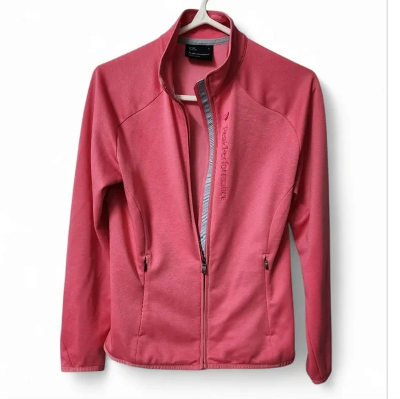 Peak Performance Rider Zip Up Jacket, Pink - Picture 3 of 9